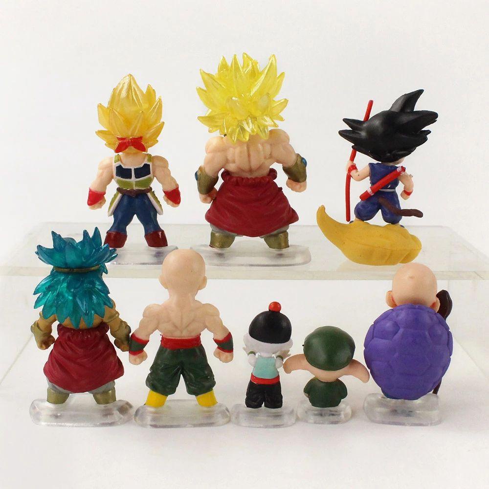 Mô Hình Đồ Chơi Nhân Vật Hoạt Hình Dragon Ball Bằng PVC Dễ Thương Trang Trí Bàn Làm Việc Cho Trẻ Em