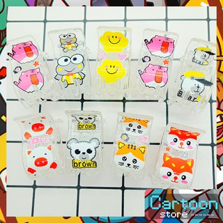 Kẹp tóc càng cua 5 răng hoạt hình nhựa cute