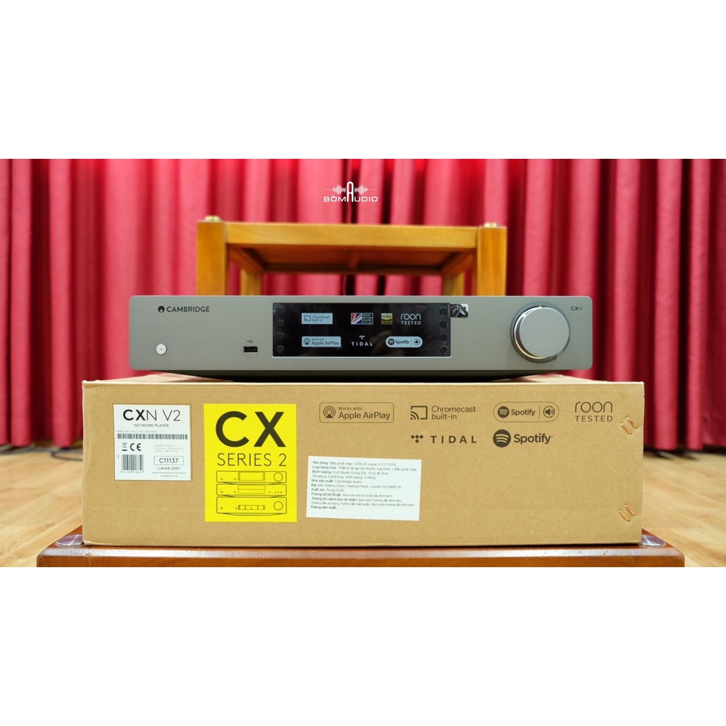 Cambridge CXN V2 | 𝐃𝐀𝐂 𝐌𝐮𝐬𝐢𝐜 𝐒𝐞𝐫𝐯𝐞𝐫 _ Đ𝐚̂̀𝐮 𝐆𝐢𝐚̉𝐢 𝐌𝐚̃ 𝐂𝐚𝐨 𝐂𝐚̂́𝐩 𝐀𝐧𝐡 𝐐𝐮𝐨̂́𝐜 | Hàng Mới 100% _ Bảo Hành Chính Hãng 1 Năm