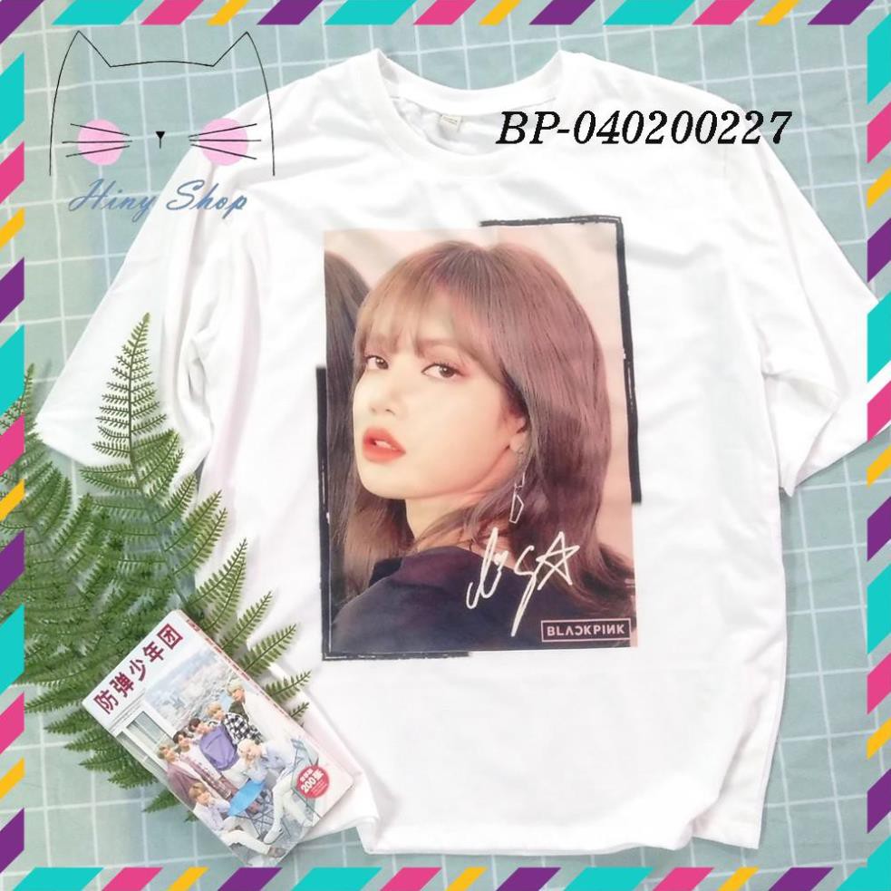 BAN CHẠY 🔥DEAL HOT🔥 ÁO BLACKPINK TAY LỠ HÌNH LISA 2020-HINY SHOP