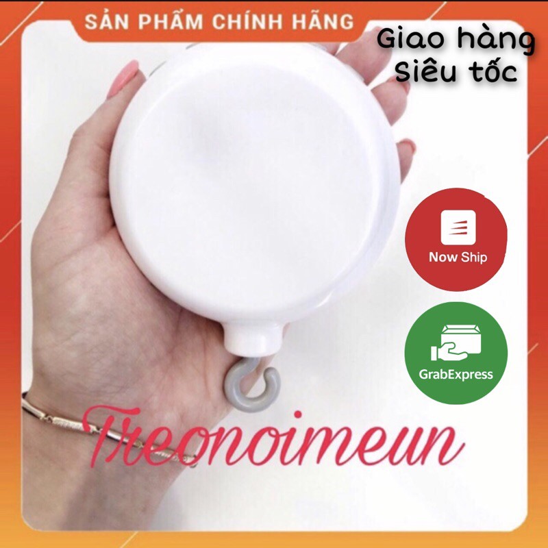 Hộp nhạc tự xoay 35 bài treo nôi cũi, tùy chỉnh âm lượng to nhỏ kích thích, dùng cho treo nôi, treo cũi