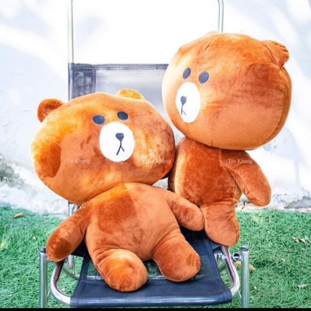 Thú bông gấu brown mềm mịn 50cm