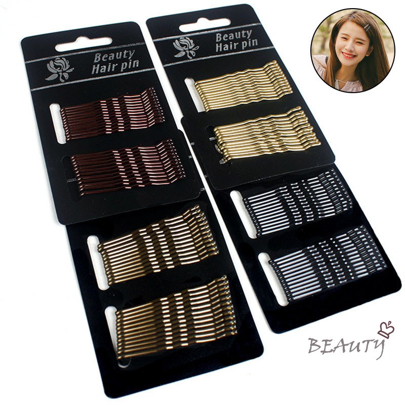 Set 24 Kẹp Tóc Gợn Sóng Thời Trang Cho Nữ