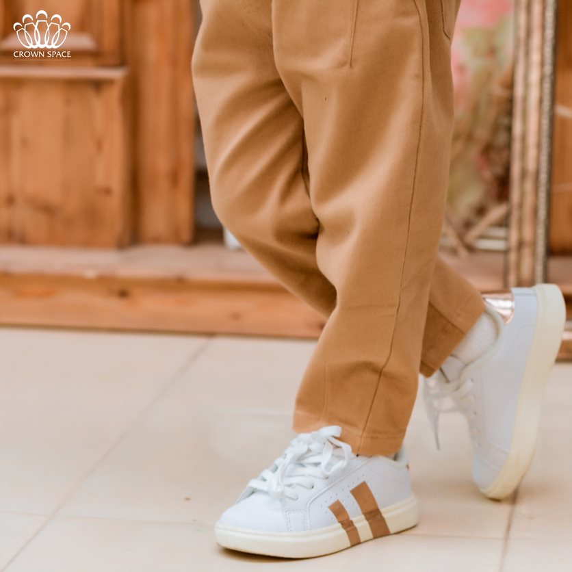 Giày Thể Thao Cho Bé Crown Space CRUK215, Sneaker Bền Nhẹ Êm, Chuẩn Y Khoa, Chống Hôi Chân