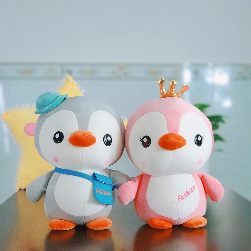 Gấu Bông 𝐅𝐑𝐄𝐄𝐒𝐇𝐈𝐏 𝗦𝗜𝗘̂𝗨 𝗠𝗘̂̀𝗠Chim Cánh Cụt Siêu Đáng Yêu Cute 40 - 50 cm