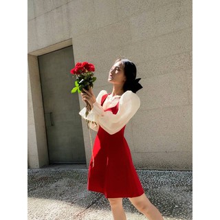 [W Concept] Váy đỏ nữ - HEBE DRESS