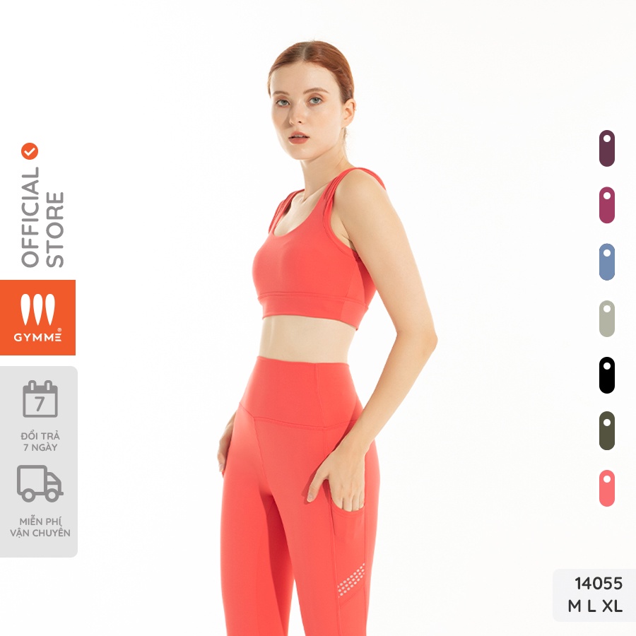 Áo sport bra tập gym yoga thể thao hai dây GYMME - 14055