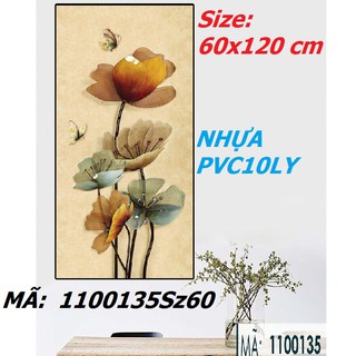 Tranh Treo Tường hoa cát tường trang trí nhà cửa phòng khách phòng ngủ ăn bếp cầu thang 1100135PVC60
