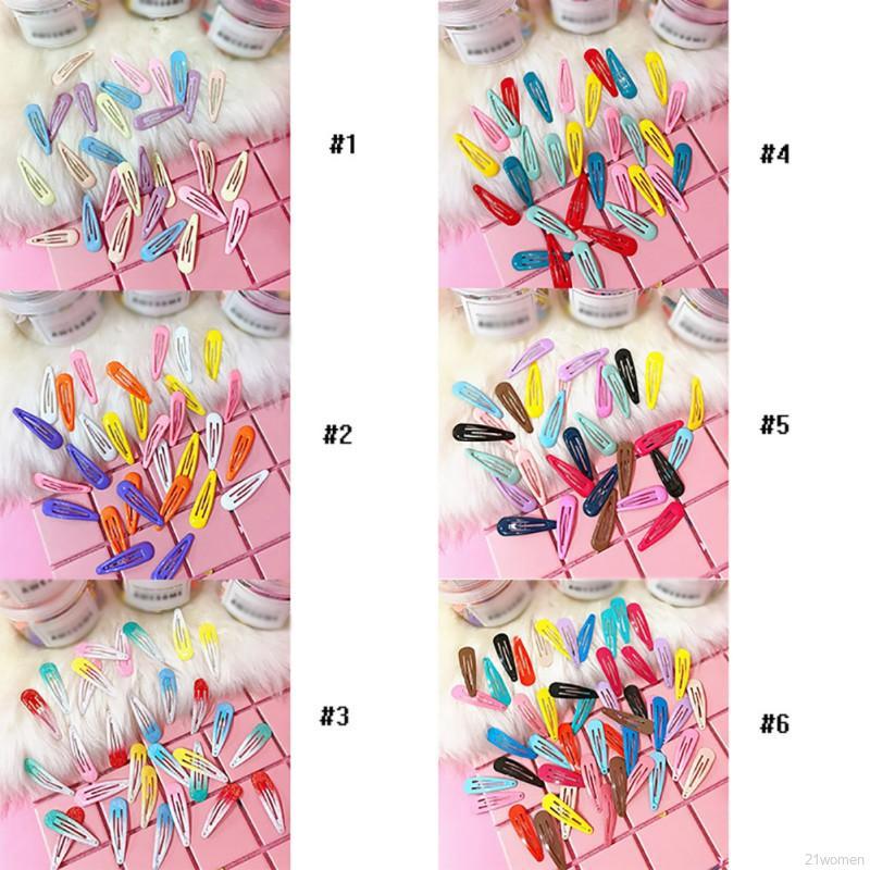 Set 30 kẹp tóc dễ thương cho bé gái