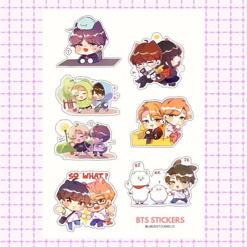 (Artist: Lab - Fangoods) Sticker BTS
