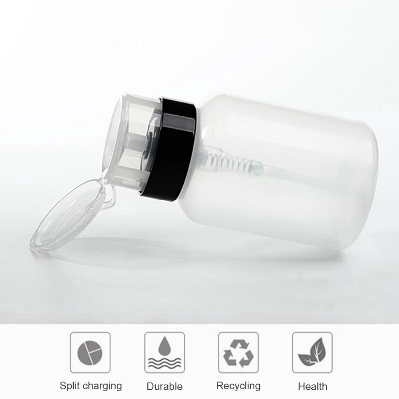 Bình nhựa đựng dung dịch tẩy sơn móng tay 200ml