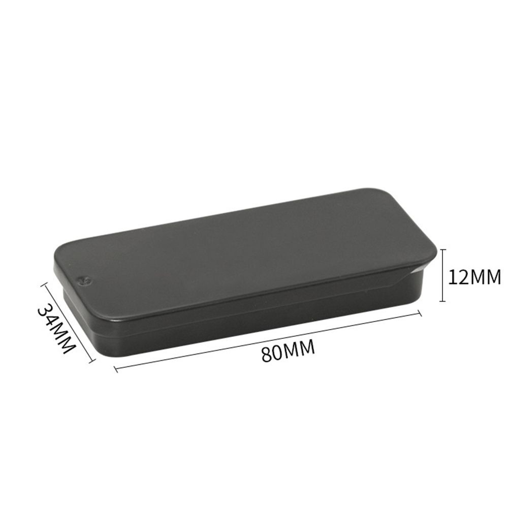 Hộp thiếc mini đựng thuốc/ xà phòng/ nước hoa hình chữ nhật nhiều kích thước tiện dụng