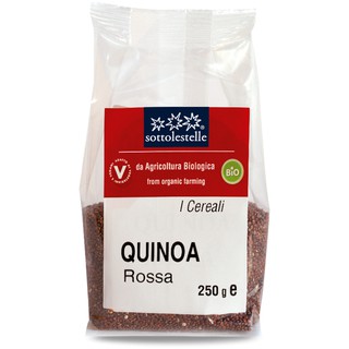 Hạt Diêm Mạch Quinoa Đỏ Hữu Cơ 250g Sottolestelle Organic Red Quinoa
