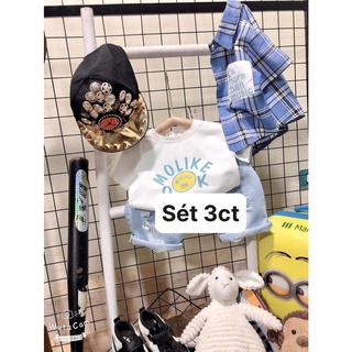 Set 3 chi tiết MOLIKE bé trai