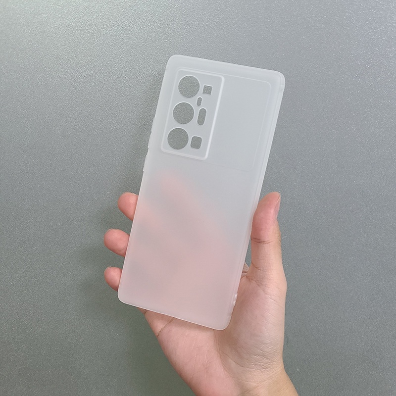 Ốp điện thoại mềm siêu mỏng màu nhám cho Vivo X70 X60 Pro Plus Pro+ X70Pro