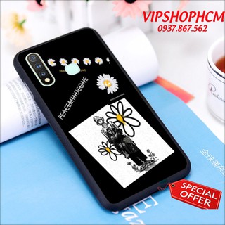 Ốp lưng ViVo Y12/ Y15/ Y17/ U10/ Y19 BST Hoa Cúc - viền Silicon dẻo