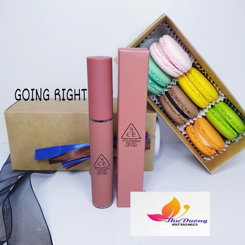 Son Kem Lì 3CE Stylenanda Velvet Lip Tint #GOING RIGHT