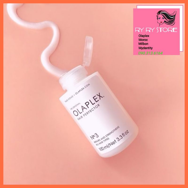 Bộ đôi Olaplex No0 + No3 cho mái tóc chắc khoẻ, vĩnh biệt hư tổn.
