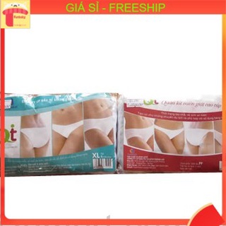 combo 3 túi quần lót giấy dùng 1 lần QT túi 5 chiếc
