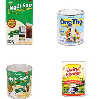 1 Hộp Sữa Đặc Ông Thọ, Ngôi Sao Phương Nam, Dairy Champ
