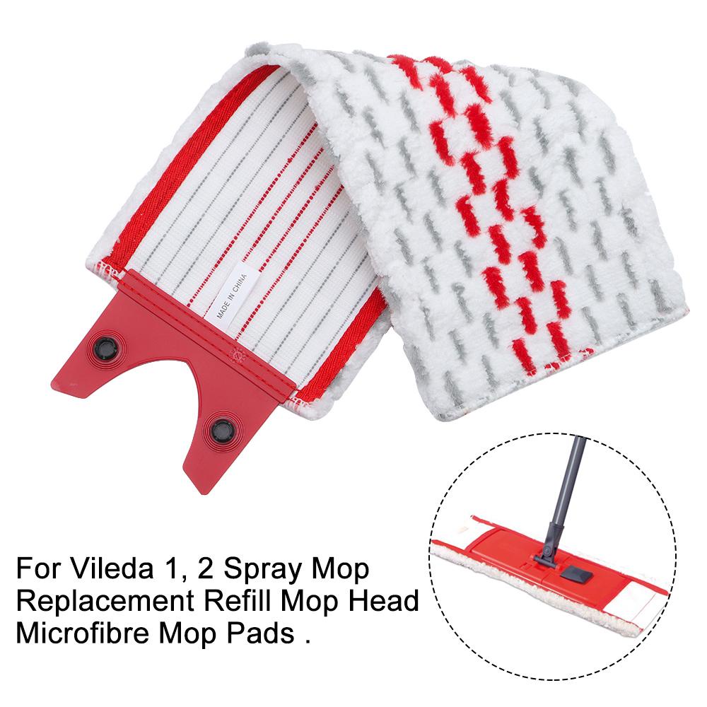 Bộ 1 / 2 Đầu Cây Lau Nhà Thay Thế Dễ Dàng Làm Sạch Tiện Dụng Cho Vileda