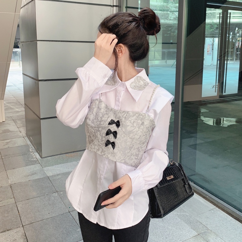 Áo Sơ Mi Tay Dài Thời Trang Mùa Hè Dễ Phối Đồ Cho Nữ