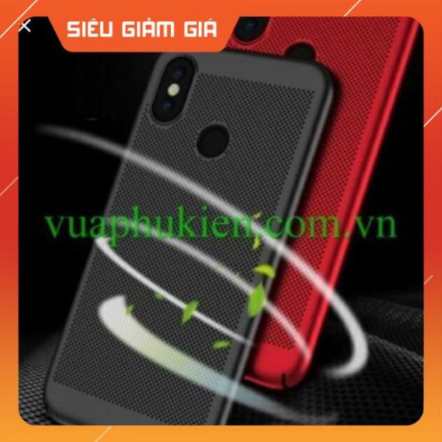 Ốp lưng dạng lưới tản nhiệt xiaomi Mi 8