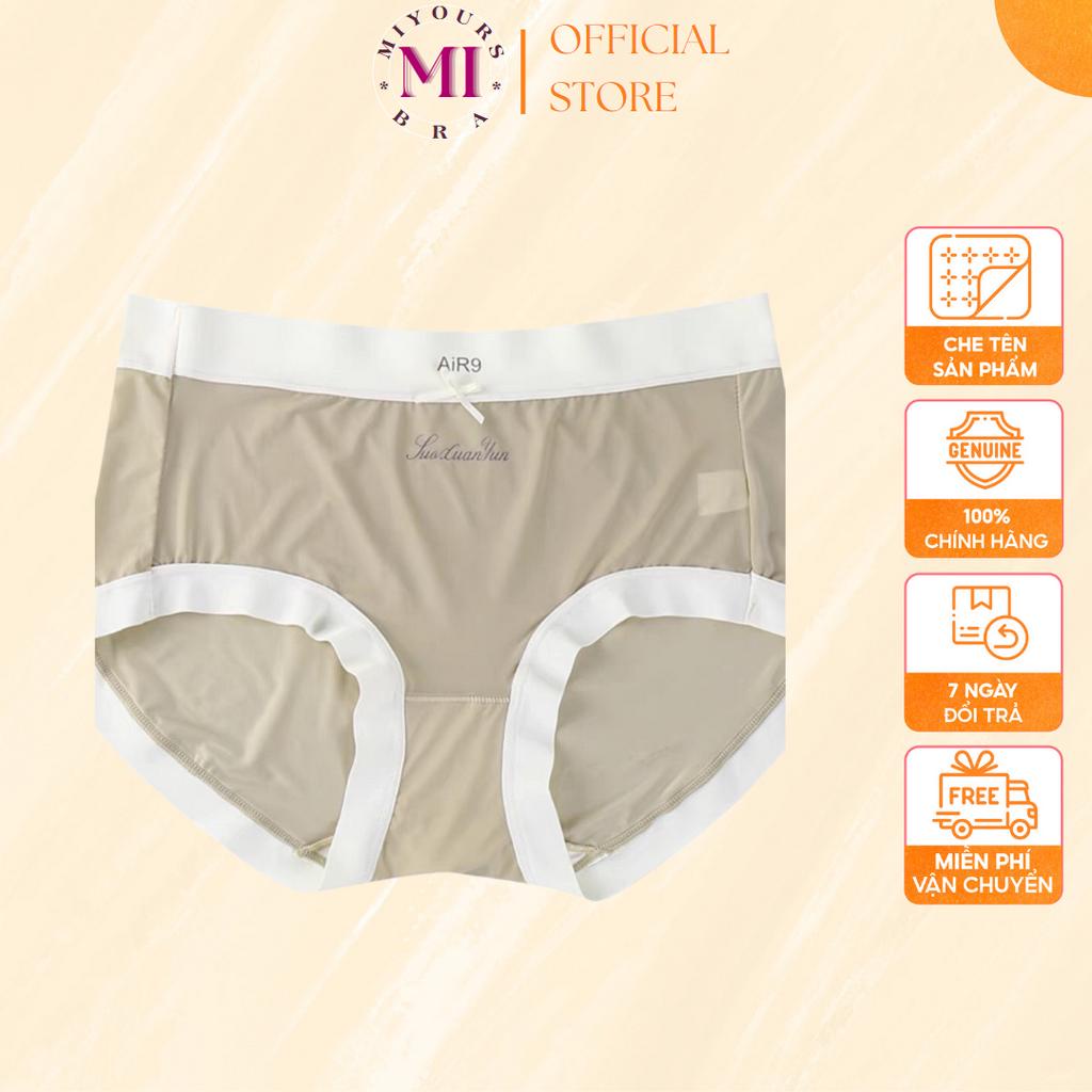 Quần lót nữ Miyours Fashion &amp; More QL455 su trơn lạnh tàng hình phối nơ mềm mại siêu nhẹ