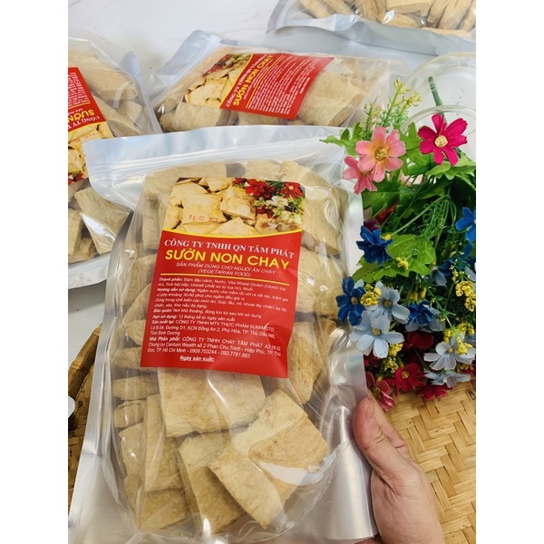 🔥500g SƯỜN NON CHAY CÔNG NGHỆ NHẬT BẢN  / Chay Tâm Phát