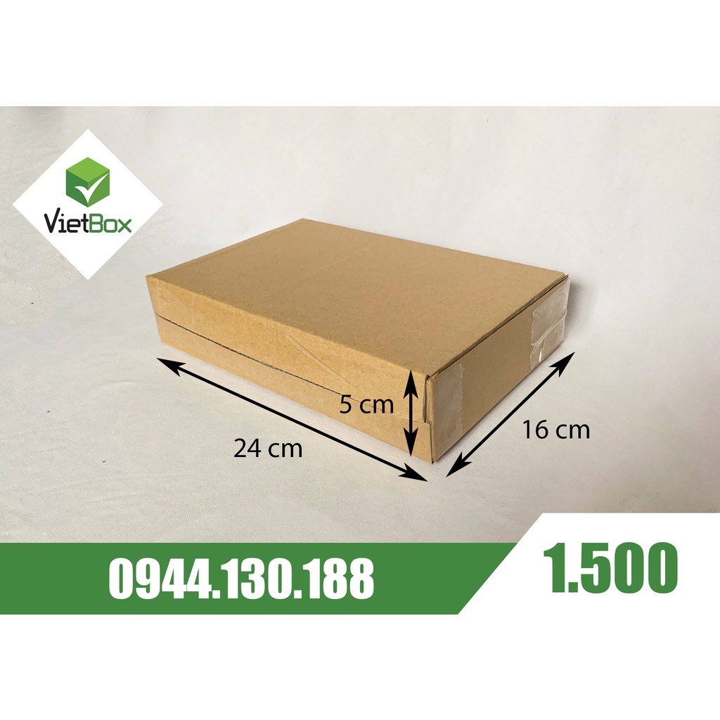 40 thùng carton 24x5x16