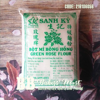 Bột mì Bông Hồng XANH Sanh Ký - Gói 1kg