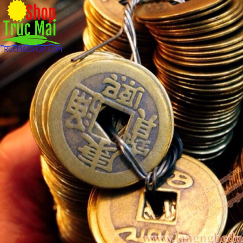 Đồng tiền xu âm dương kích tài vận