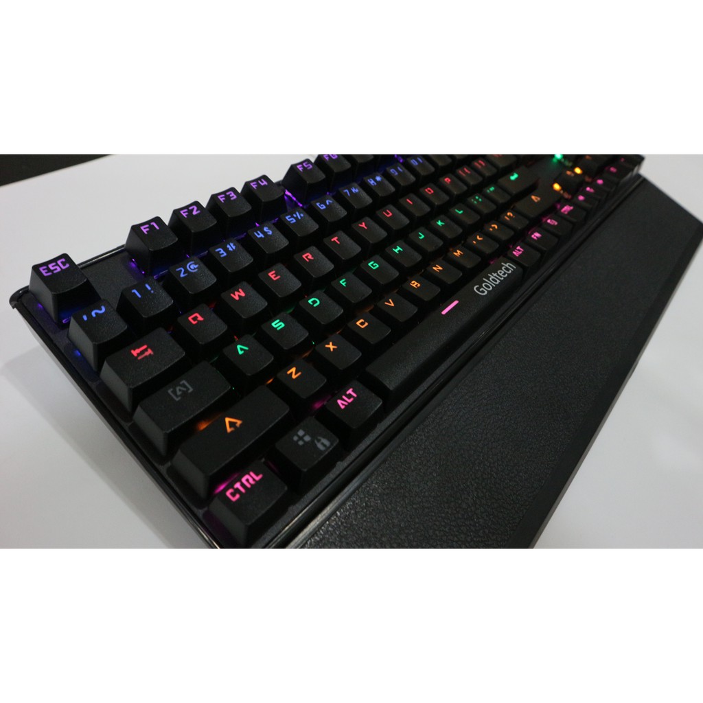 [HOT] BÀN PHÍM CƠ GOLDTECH K25 CHUYÊN GAMING FULL LED RAINBOW Chính hãng | BigBuy360 - bigbuy360.vn