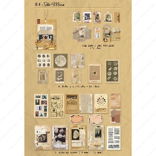 BỘ GIẤY VINTAGE JOURNAL | MDC214