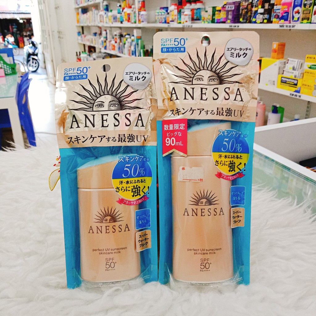 Kem Chông Nắng ⚡️𝑪𝒉𝒖𝒂̂̉𝒏 𝑪𝒉𝒊́𝒏𝒉 𝑯𝒂̃𝒏𝒈 ⚡️ UV Nhật , Milk 60ml | BigBuy360 - bigbuy360.vn