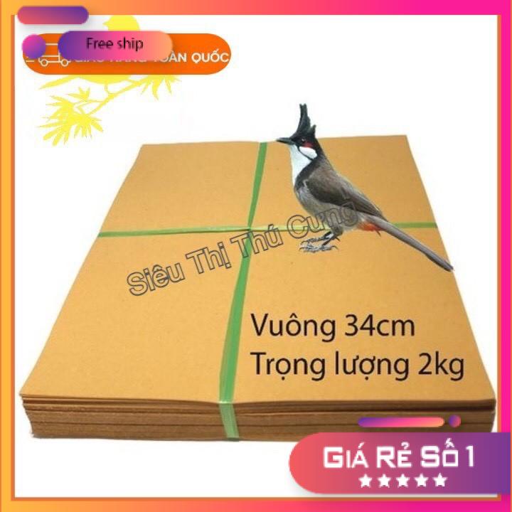 Giấy lót lồng chim đủ mẫu nhiều kích cỡ dễ dàng sử dụng trọng lượng 1kg Phụ kiện chim cảnh Kalotebon