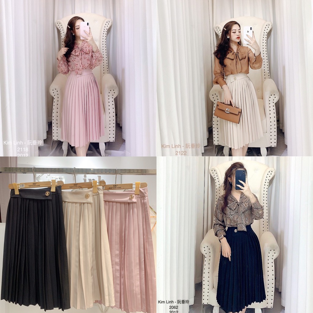 Chân Váy Xếp Ly Cực Xinh - Kim Linh Shop