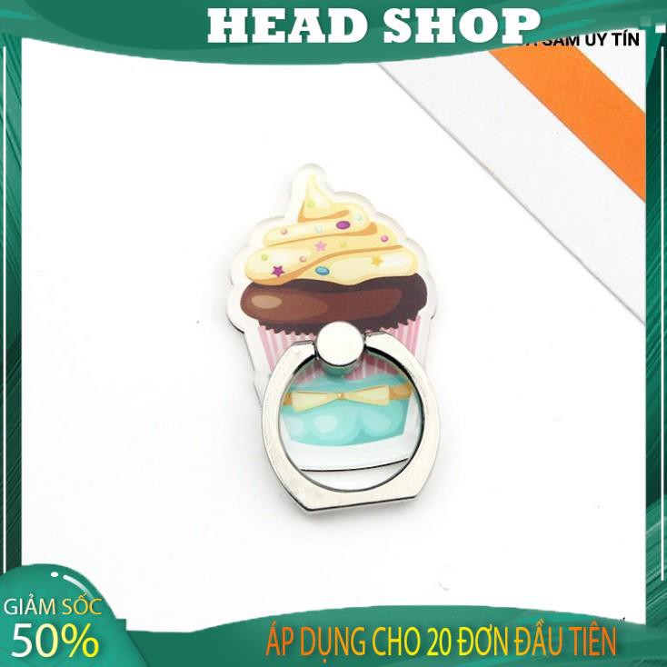 Nhẫn điện thoại giá đỡ điện thoại hình bánh dễ thương mẫu 2 ( Gía sập sàn ) HEAD SHOP