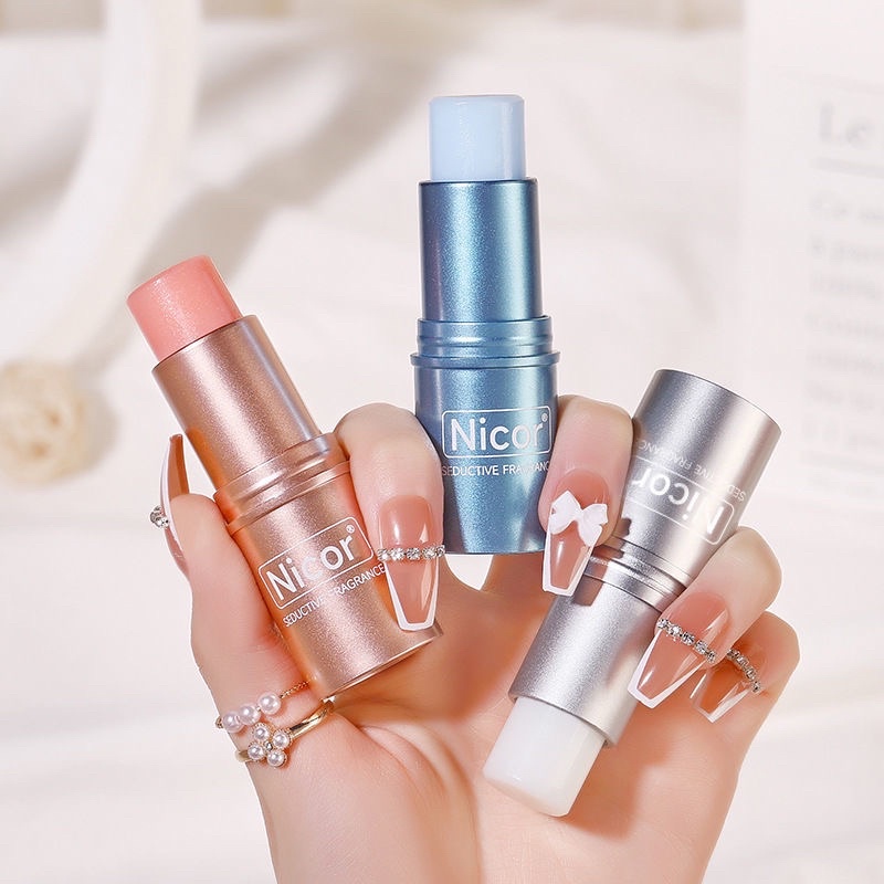 Nước hoa khô dạng sáp Nicor hương hoa cỏ thanh mát hàng nội địa Trung
