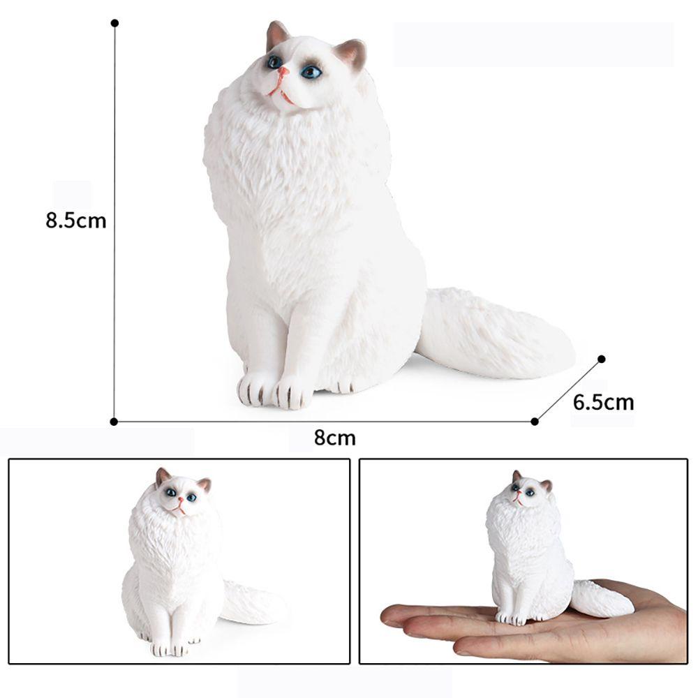 Mô Hình Mèo Ragdoll Dễ Thương Dùng Trang Trí Tiểu Cảnh
