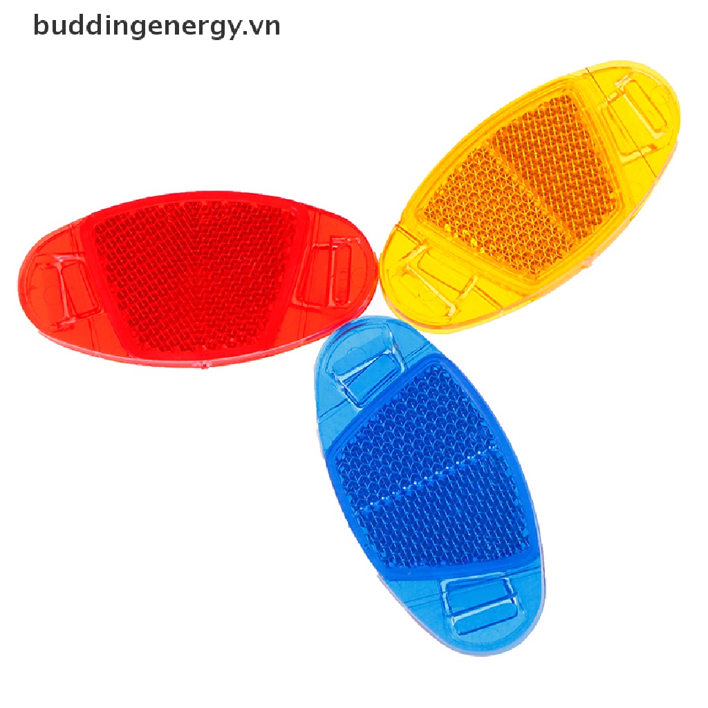 Set 4 Đèn Phản Quang Gắn Căm Xe Đạp 3 Màu