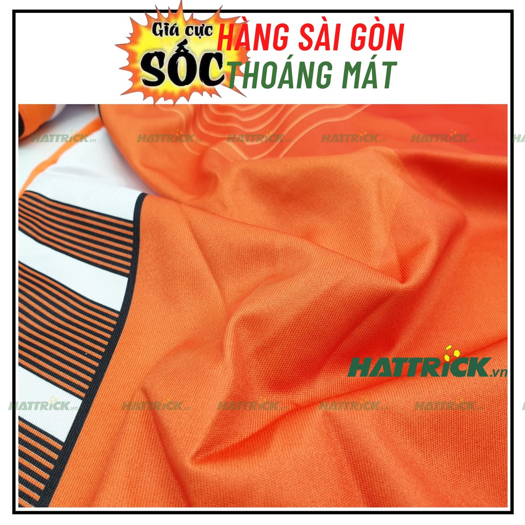 đồ đá banh không logo, áo f50 cam, áo bóng đá không logo, (45kg - 78kg), thun lạnh Sài Gòn thoáng mát, chất lượng