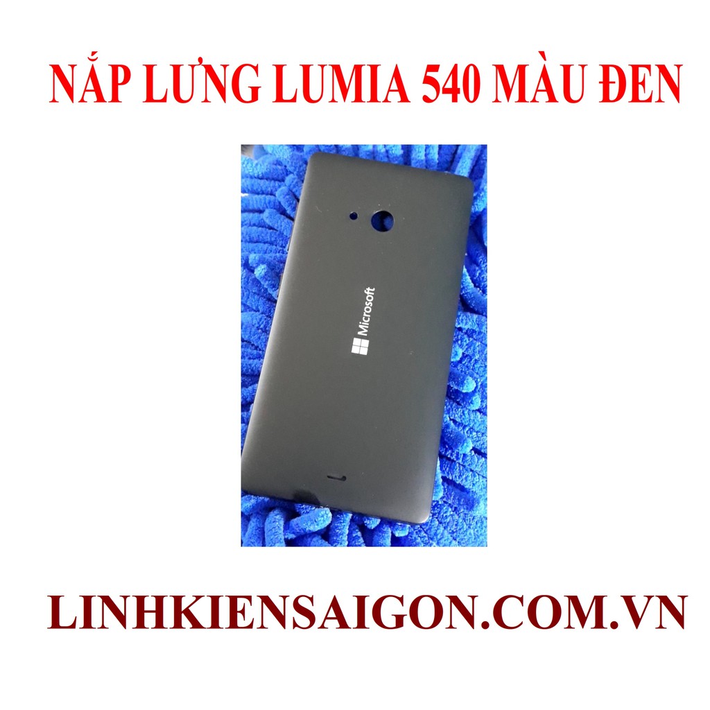 NẮP LƯNG LUMIA 540 MÀU ĐEN