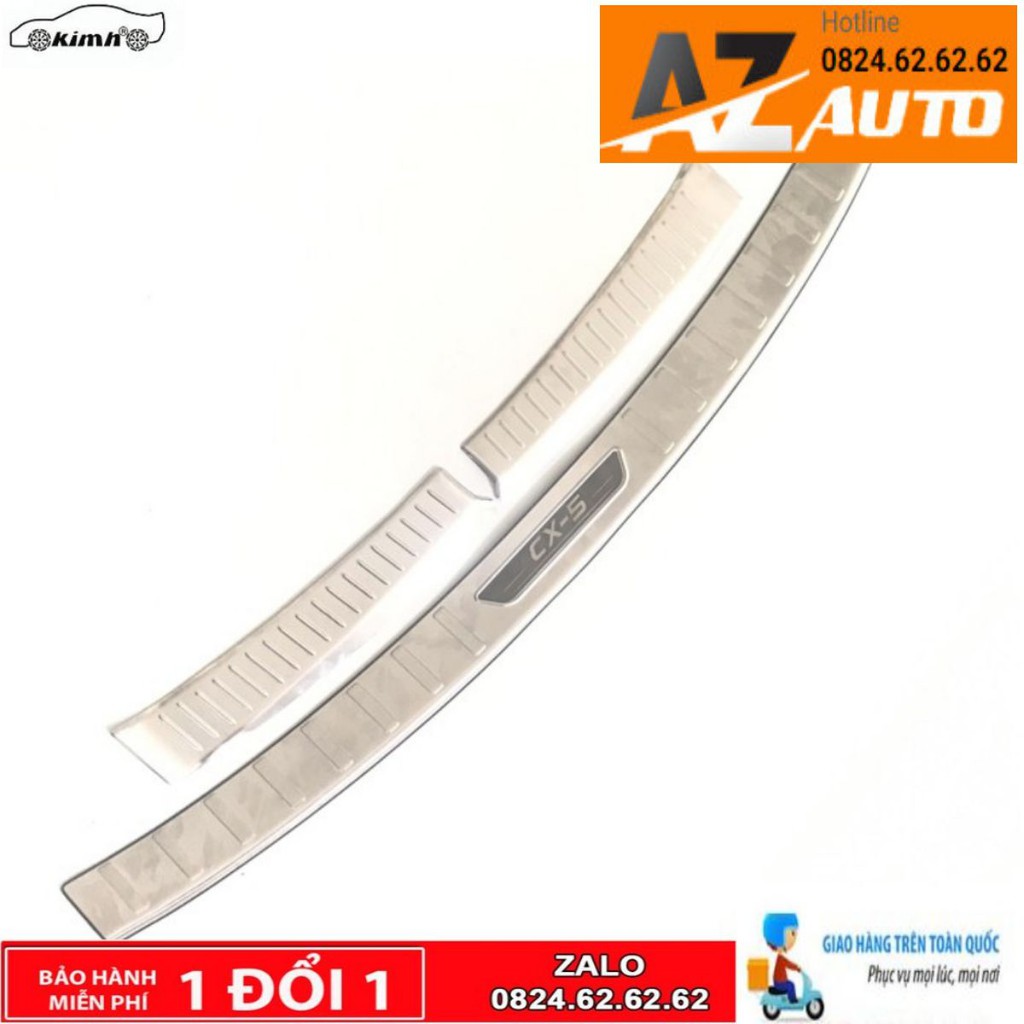 ỐP Chống trầy cốp Mazda CX-5, CX5 2018-2023 – INOX
