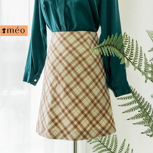 Chân váy nữ dáng chữ A kẻ caro Seria [MÉO SHOP] | BigBuy360 - bigbuy360.vn