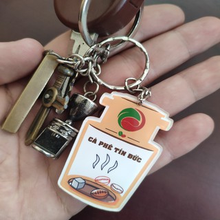Móc Chìa Khóa Cà Phê Tín Đức 🔑