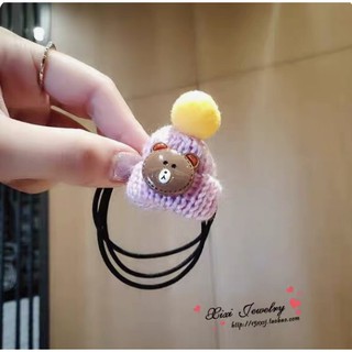 Dây Cột Tóc Mũ Len Siêu Xinh HOT TREND