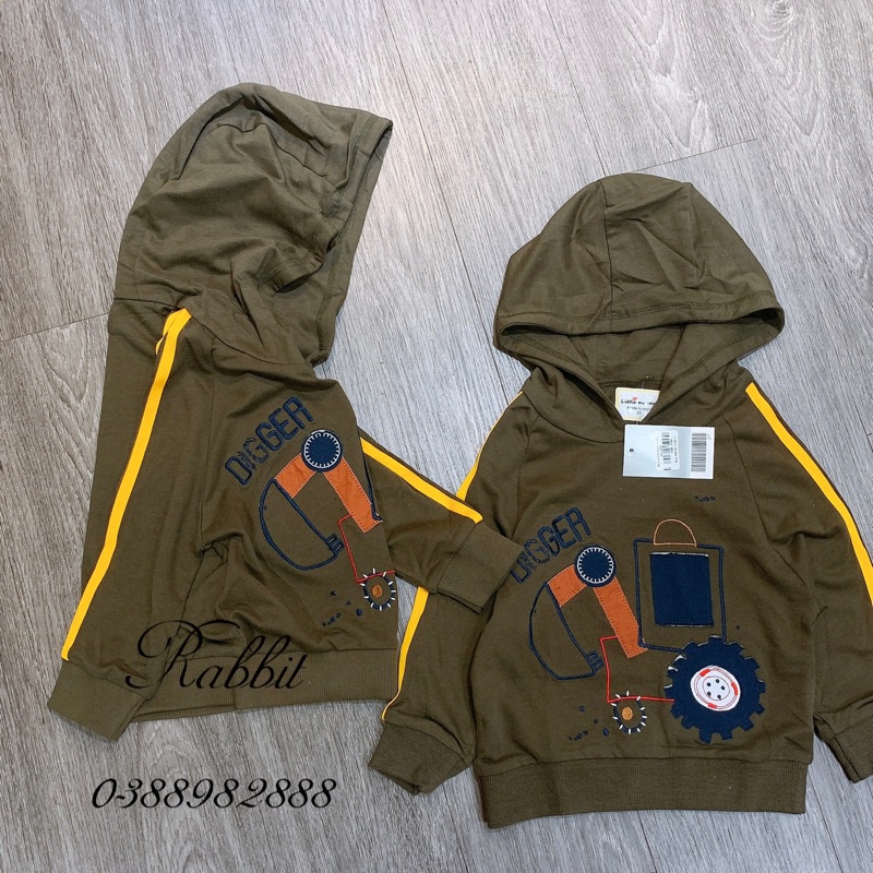 Áo nỉ Little Maven hoạ tiết ngôi sao