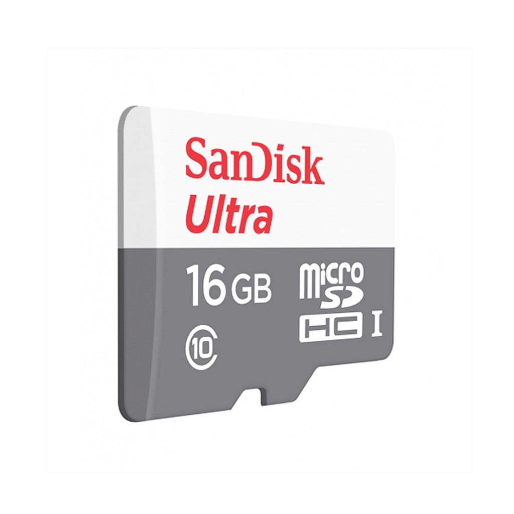 Thẻ nhớ micro SDHC Sandisk 16GB upto 80MB/s 533X Ultra UHS-I tặng đầu đọc thẻ