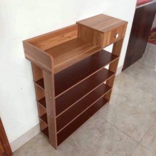 Tủ gỗ để giày . Giá sách